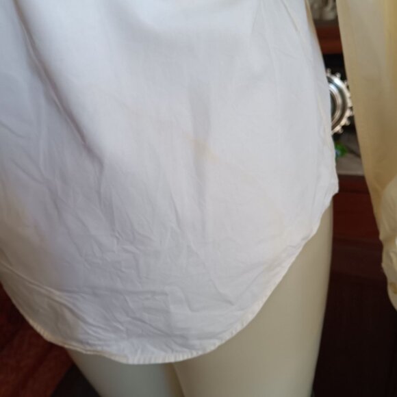 sz 6 Nantucket True Vintage 1950's Cotton Button-Up Collared Sailing Yacht Club - Picture 10 of 10